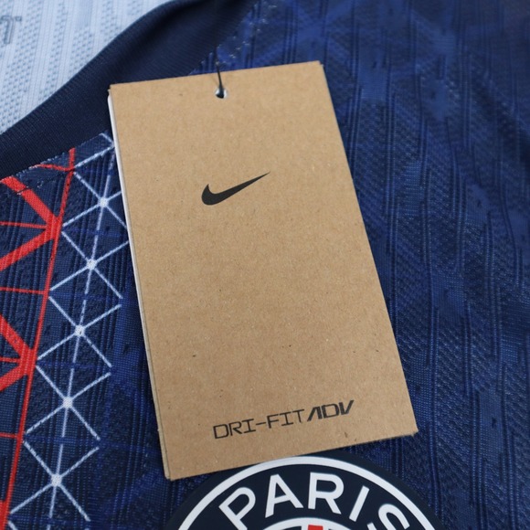 Khvicha Kvaratskhelia #7 Paris Saint Germain PSG Nike Dri-Fit Adv Home Jersey - Picture 10 of 15